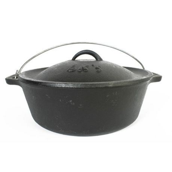LK's - Cast Iron Bake Pot No 10 - Size 3.0 Litre