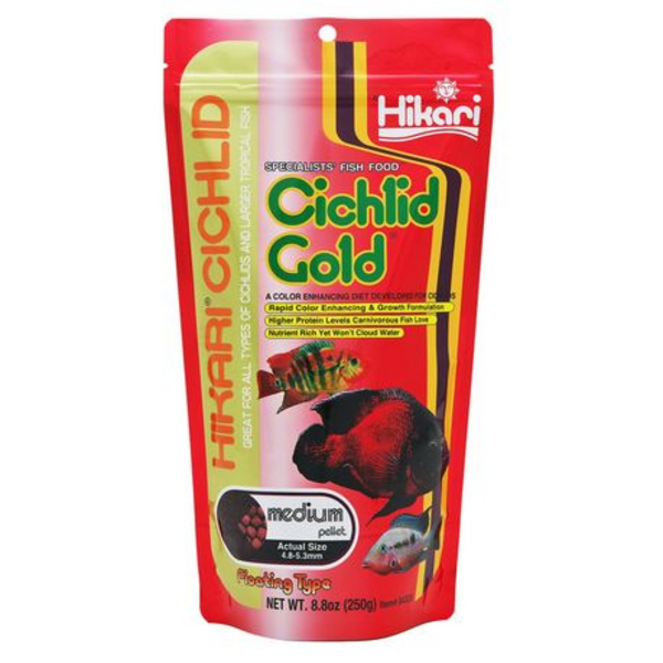 Hikari Cichlid Gold Medium 250g