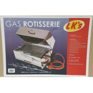 LK'S Rotisserie Braai - Gas - 430 Stainless Steel