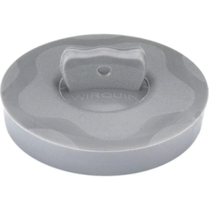 Wirquin Universal Sink / Basin Plug - Grey