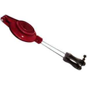 LK's - Cast Iron Jaffle Maker - Red Enamel 120mm Diameter