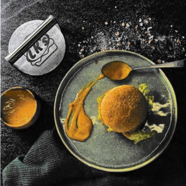 LK's - Smash Burger Press Stainless Steel 140mm Diameter - Image 4