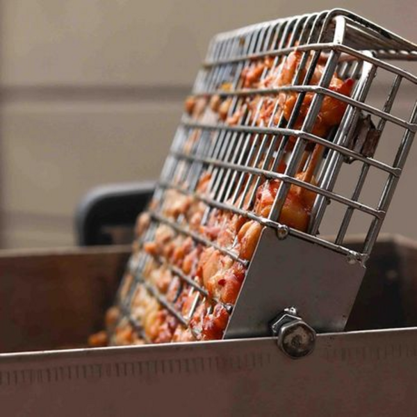 LK's - Compact Charcoal Rotisserie Braai S/S - Image 3