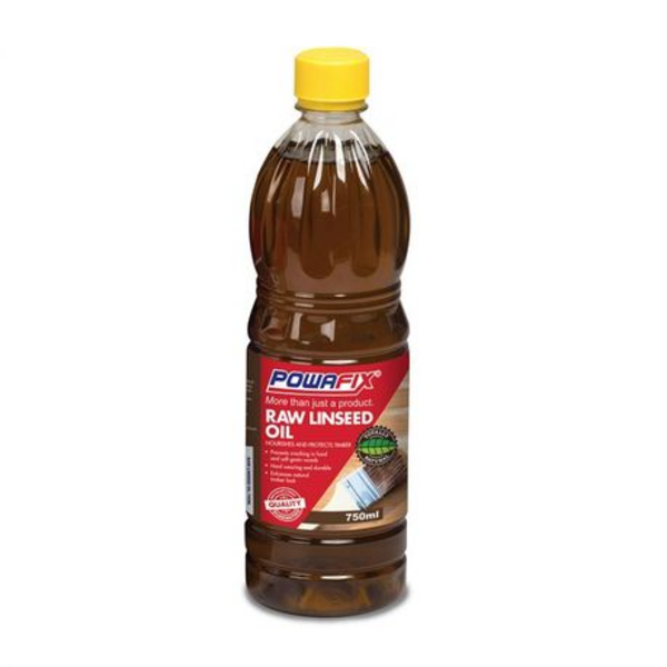 Powafix Raw Linseed Oil 750ml - Image 2