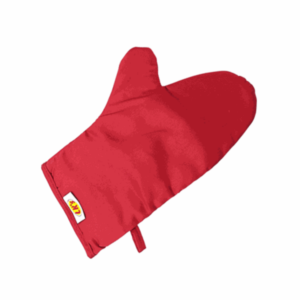 LK's - Braai Mittens / Braai Gloves / Welding Gloves - Red - Large