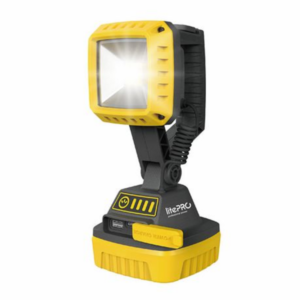 LitePro 10W Rechargeable Multifunction Work Light (1000 Lumens) - Black