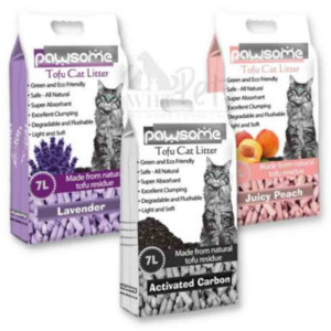 Pawsome Tofu Cat Litter 7L - Lavender
