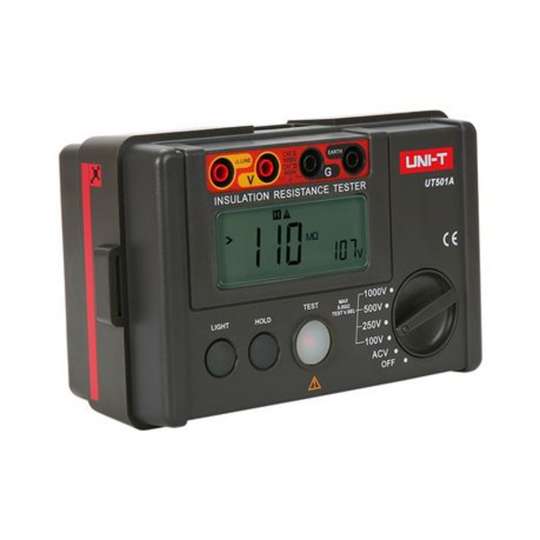 Uni-T UT501A Series Insulation Testers | AC Voltage, PI/DAR, Low Resistance - Image 5