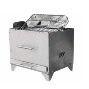 LK's - Compact Charcoal Rotisserie Braai S/S