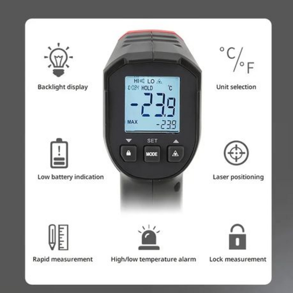 UNI-T UT306S Infrared Thermometers - Image 5